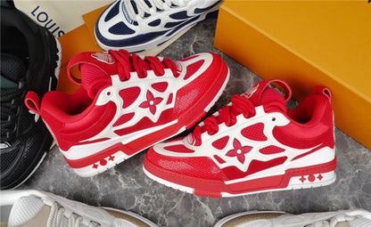 LOUIS VUITTON LV SKATE SNEAKER RED WHITE