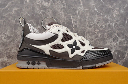 LOUIS VUITTON LV SKATE SNEAKER WHITE BLACK