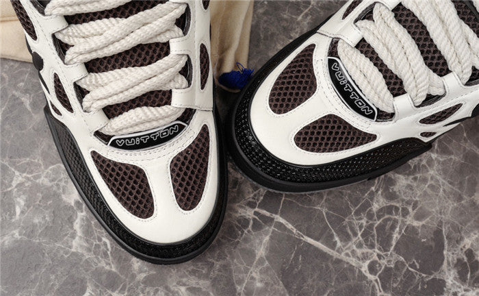 LOUIS VUITTON LV SKATE SNEAKER WHITE BLACK
