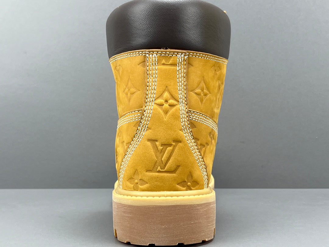 LOUIS VUITTON x TIMBERLAND ANKLE BOOTS