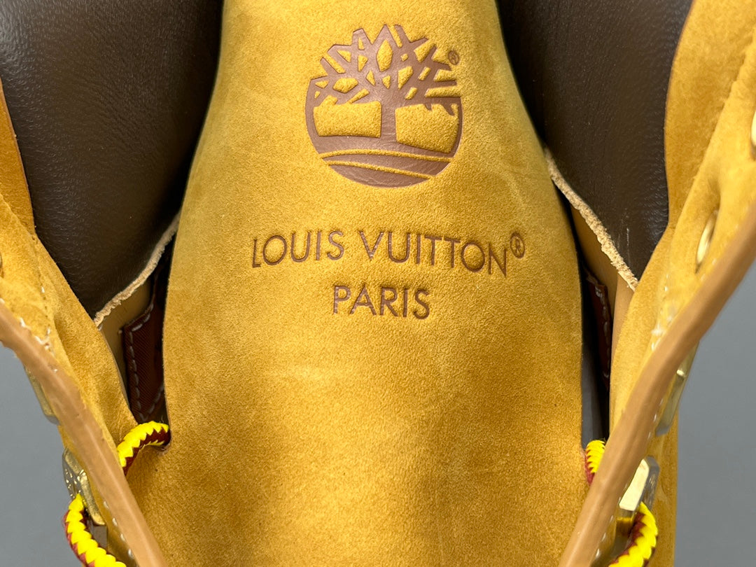 LOUIS VUITTON x TIMBERLAND ANKLE BOOTS