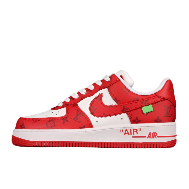 NIKE AIR FORCE 1 x LOUIS VUITTON VIRGIL ABLOH BLANC ROUGE