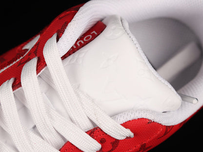 NIKE AIR FORCE 1 x LOUIS VUITTON VIRGIL ABLOH BLANC ROUGE