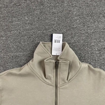 POLO RALPH LAUREN QUARTER ZIP SWEATSHIRT BEIGE