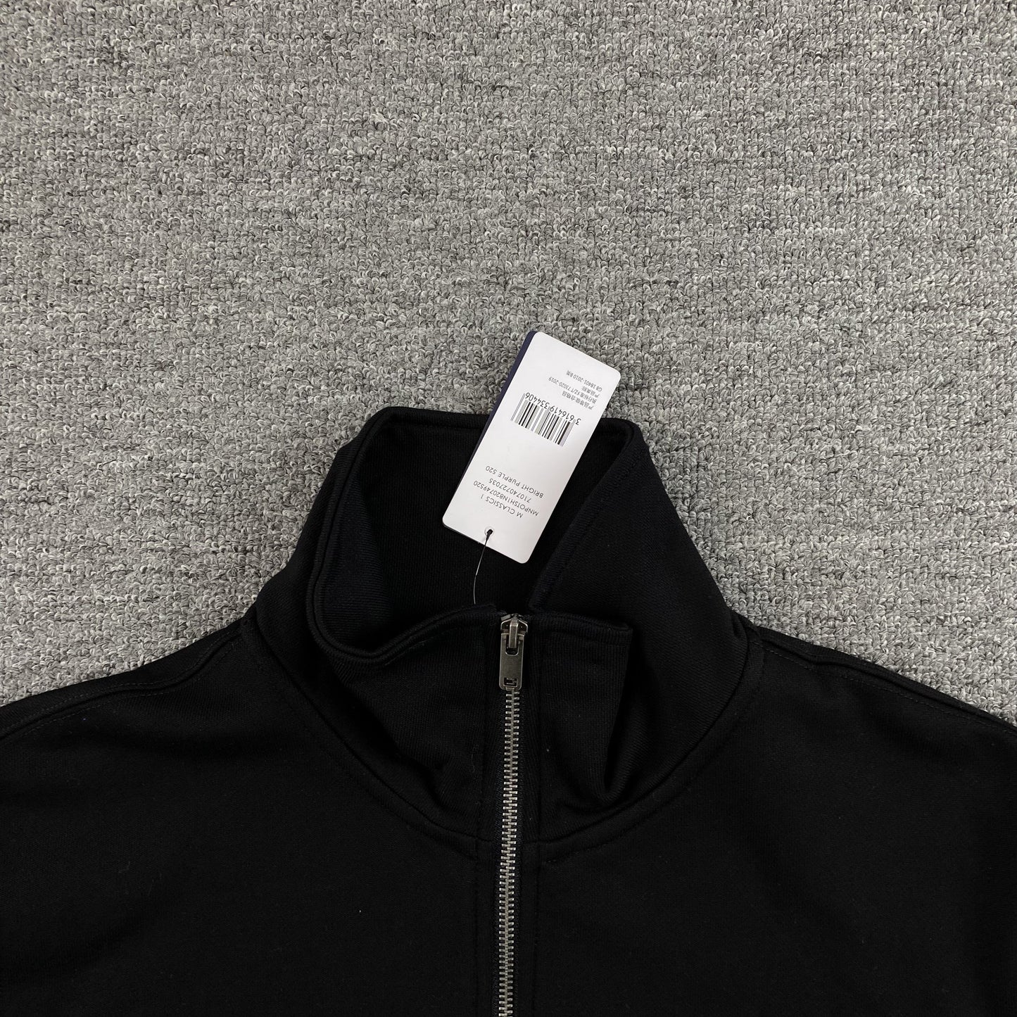 POLO RALPH LAUREN QUARTER ZIP SWEATSHIRT BLACK