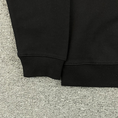 POLO RALPH LAUREN QUARTER ZIP SWEATSHIRT BLACK