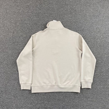 POLO RALPH LAUREN QUARTER ZIP SWEATSHIRT WHITE