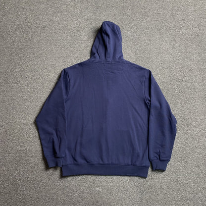 POLO RALPH LAUREN ZIP-UP HOODIE NAVY
