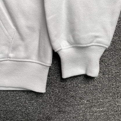 POLO RALPH LAUREN ZIP-UP HOODIE WHITE