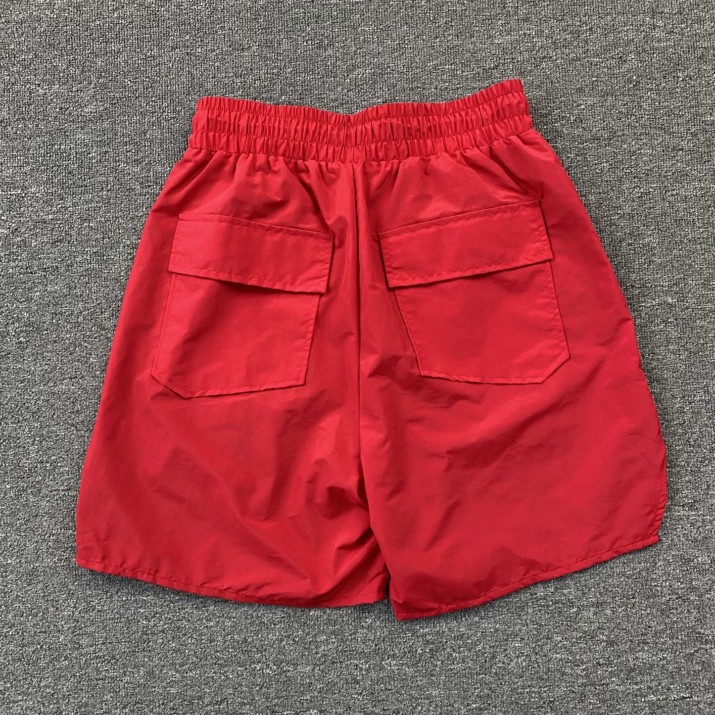 RHUDE RH LOGO SHORTS RED