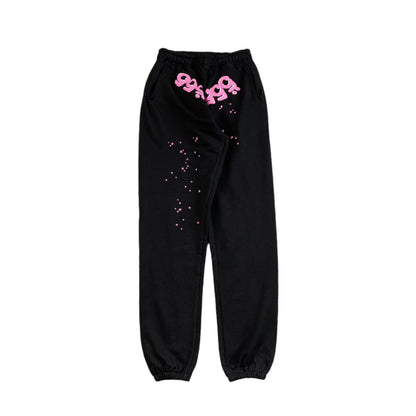 Pantalon de survêtement SP5DER ANGEL NUMBER noir