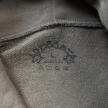SWEAT À CAPUCHE SP5DER BELUGA GRIS ARDOISE/VERT