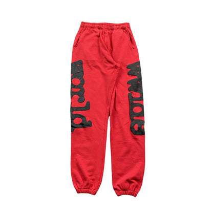Pantalon de survêtement rouge SP5DER BELUGA