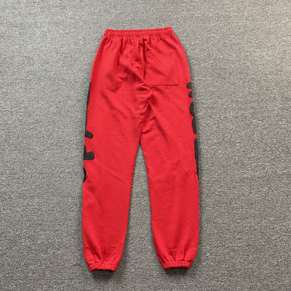 Pantalon de survêtement rouge SP5DER BELUGA