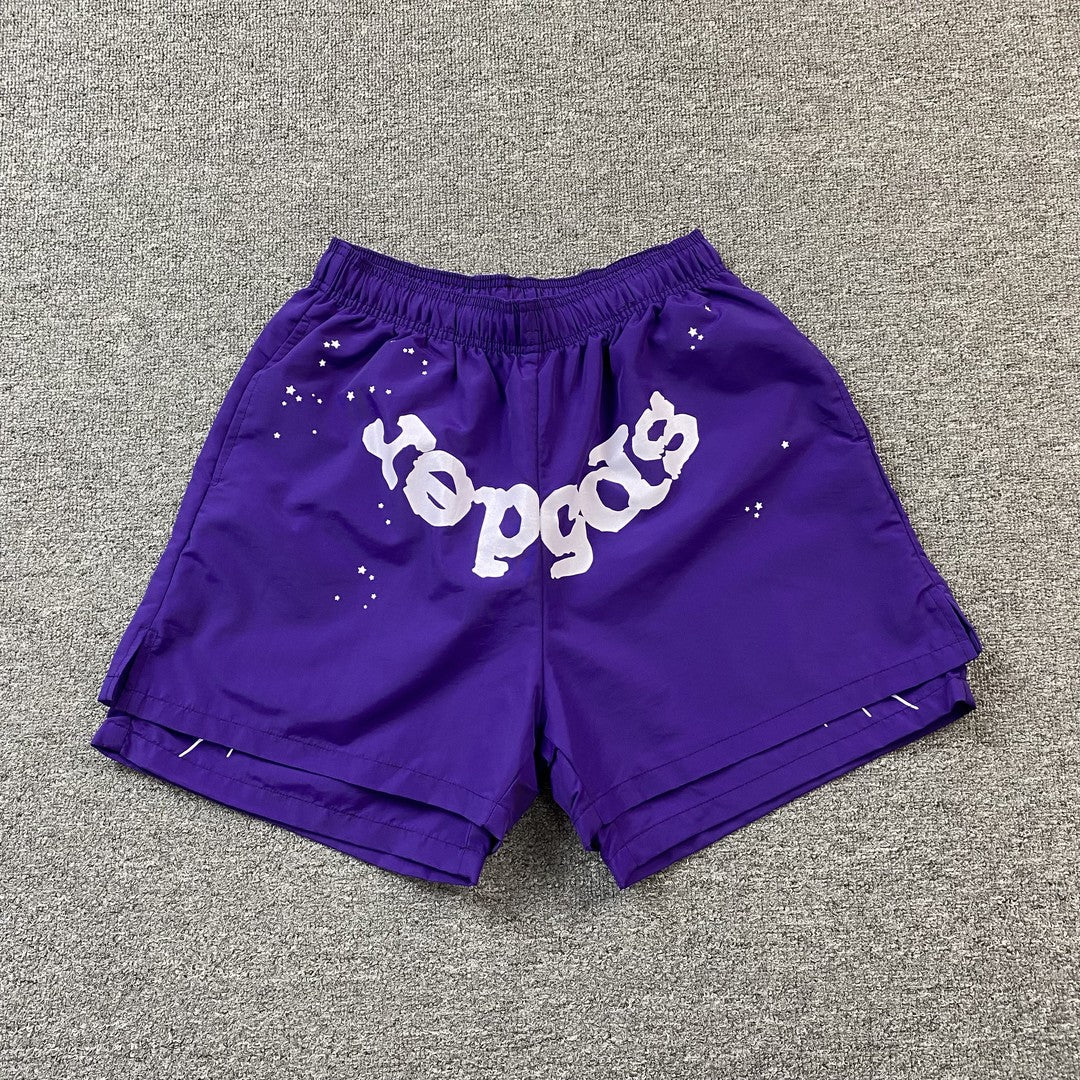SP5DER OG WEB DOUBLE LAYER SHORT PURPLE