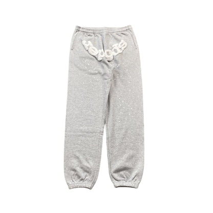 Pantalon de survêtement SP5DER OG WEB Gris chiné