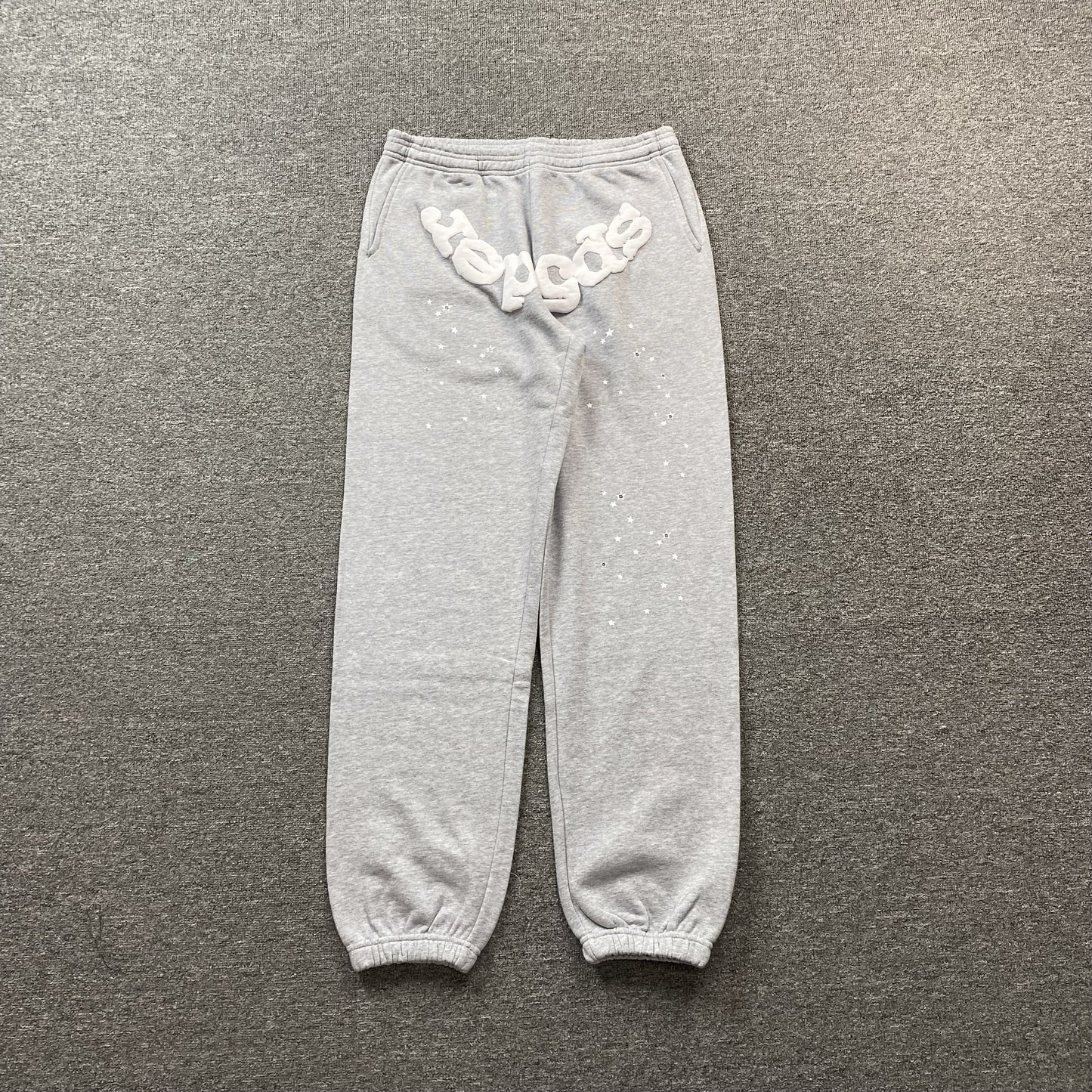 Pantalon de survêtement SP5DER OG WEB Gris chiné