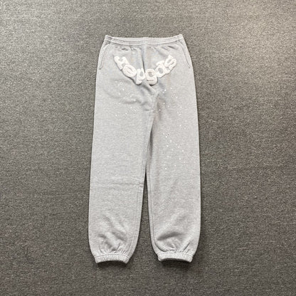 Pantalon de survêtement SP5DER OG WEB Gris chiné