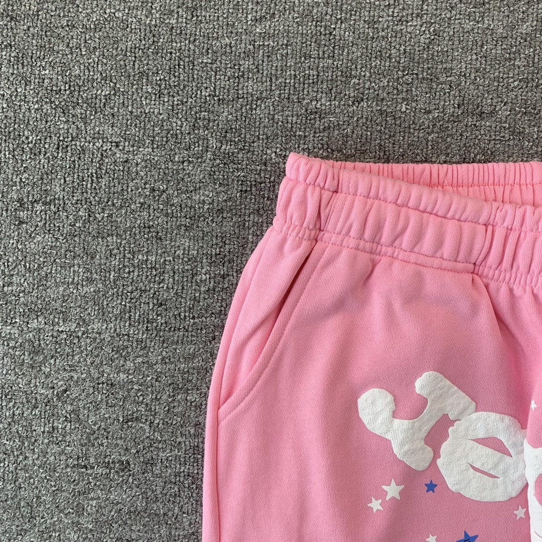 PANTALON DE SURVÊTEMENT SP5DER OG WEB ROSE