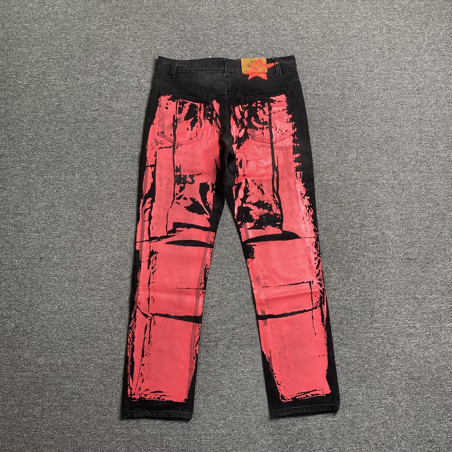 SP5DER PEINT MOTO DENIM NOIR