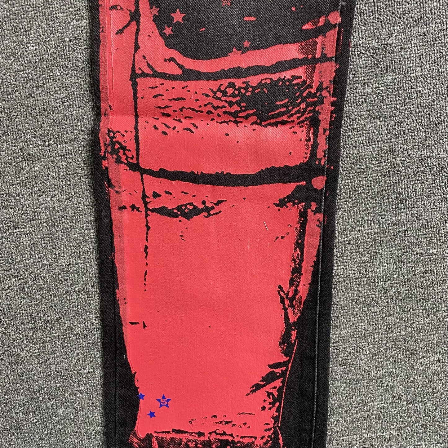 SP5DER PEINT MOTO DENIM NOIR