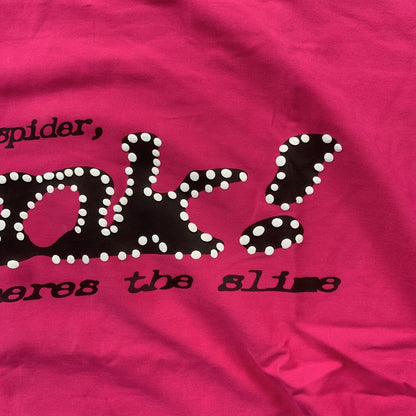 SP5DER P*NK TOTE BAG PINK