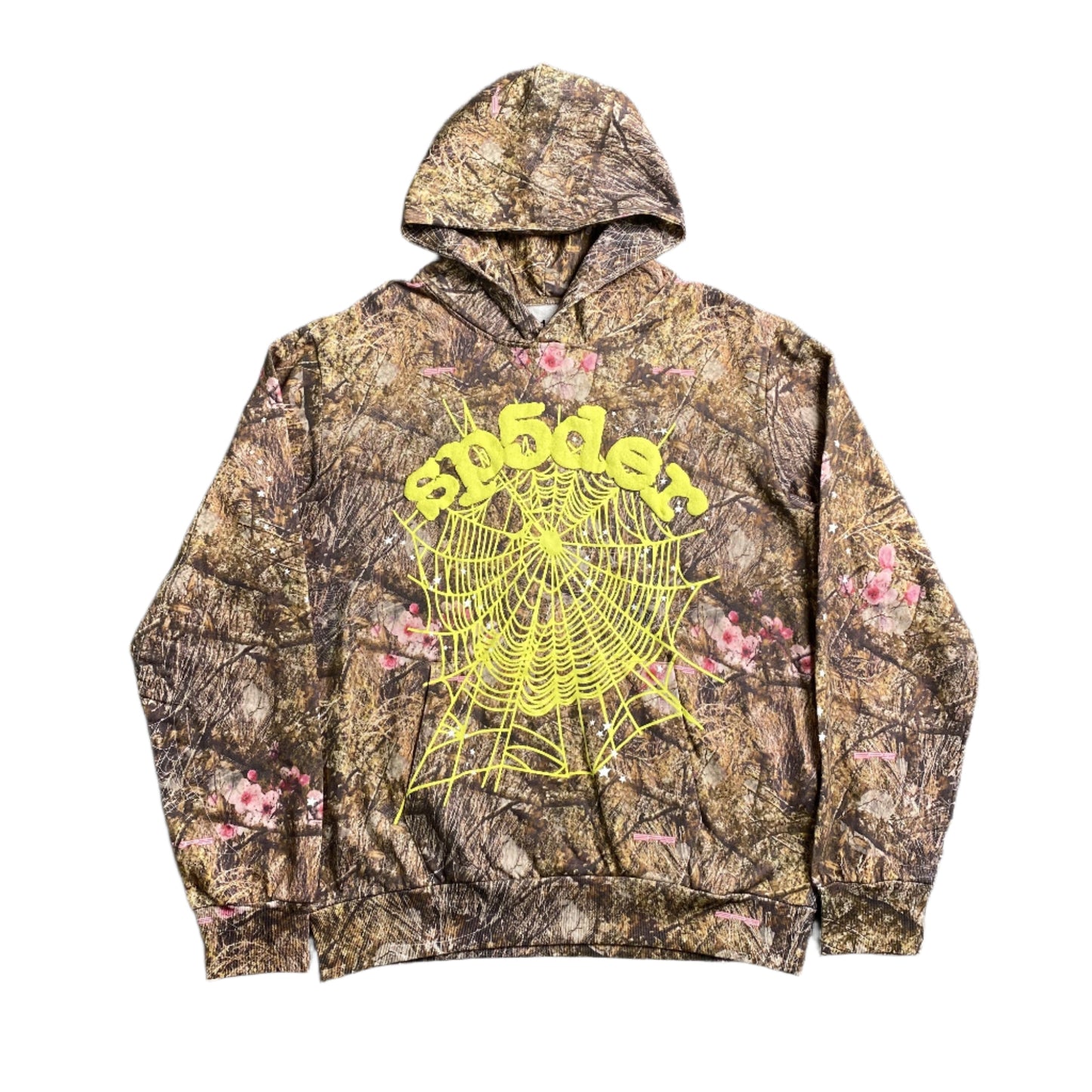 SP5DER REAL TREE OG WEB HOODIE CAMO