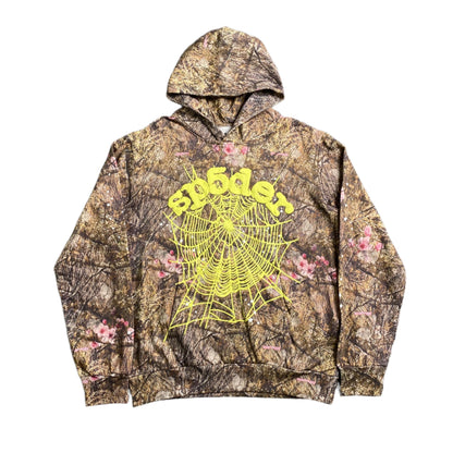 SP5DER REAL TREE OG WEB HOODIE CAMO