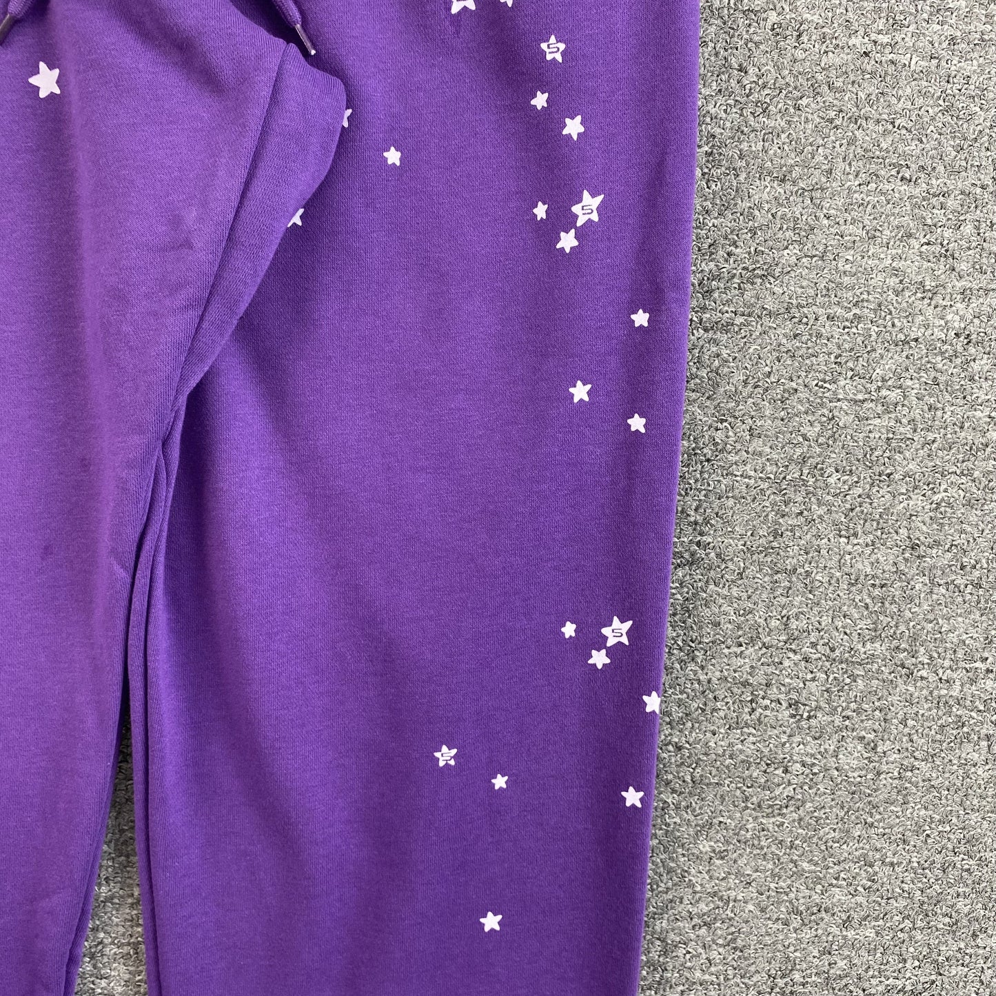 SP5DER STAR OG WEB V2 SWEATPANTS SLIME PURPLE