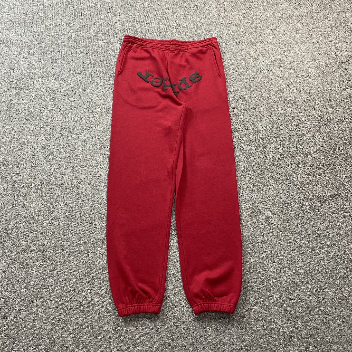 Pantalon de survêtement rouge SP5DER VVS