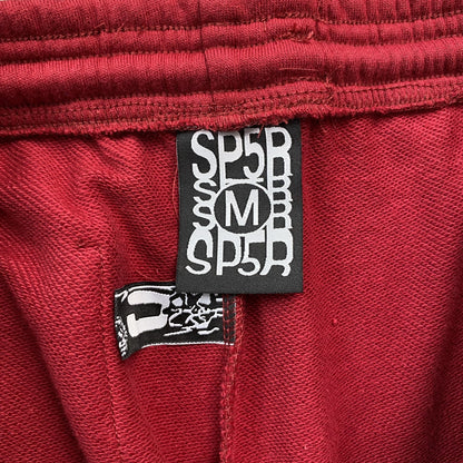 Pantalon de survêtement rouge SP5DER VVS