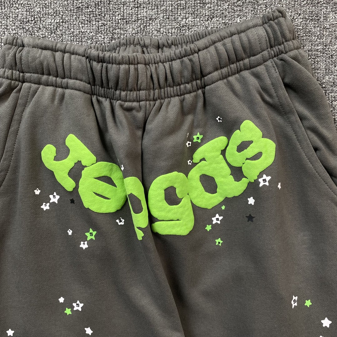 PANTALON DE SURVÊTEMENT SP5DER WAIT WEB GRIS ARDOISE