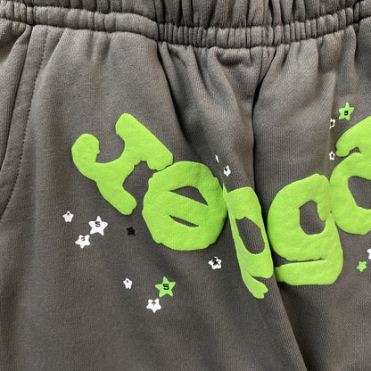 PANTALON DE SURVÊTEMENT SP5DER WAIT WEB GRIS ARDOISE