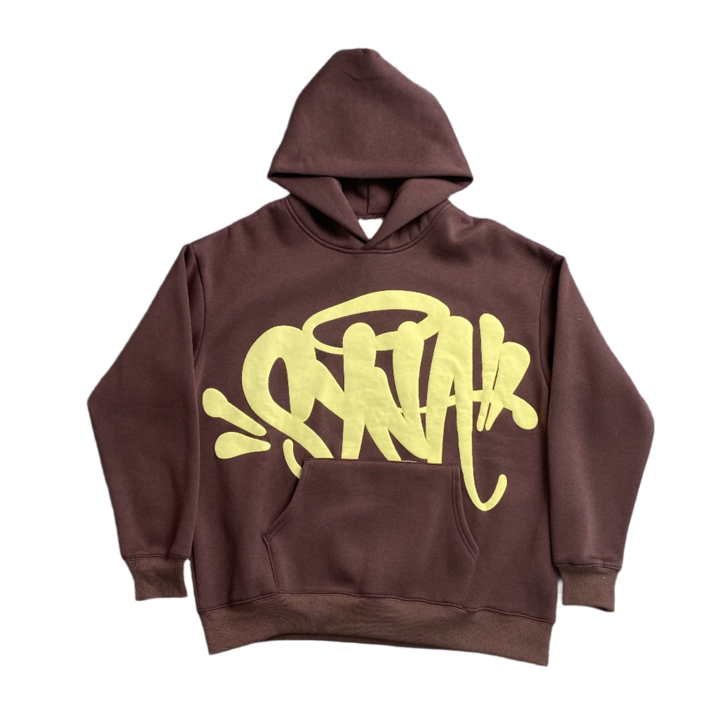SWEAT À CAPUCHE SYNA WORLD MARRON