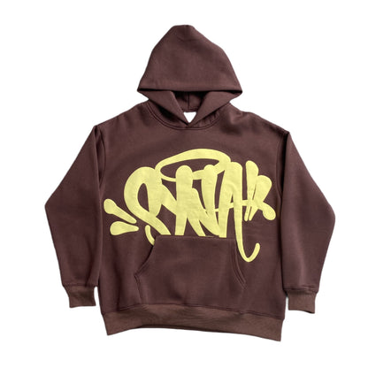 SWEAT À CAPUCHE SYNA WORLD MARRON