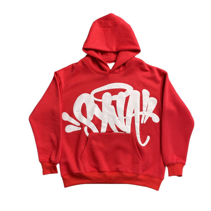 SWEAT À CAPUCHE SYNA WORLD ROUGE