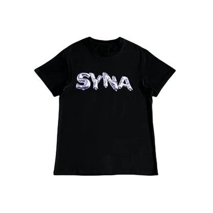 T-shirt à manches courtes Syna World Balloon Tee - Noir