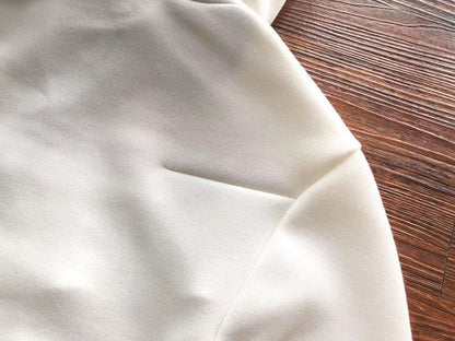 Sweat à capuche Nike Tech Fleece blanc