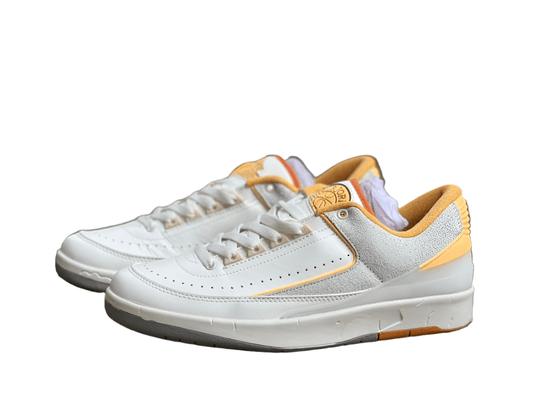 Air Jordan 2 Low Gris/Blanc/Orange