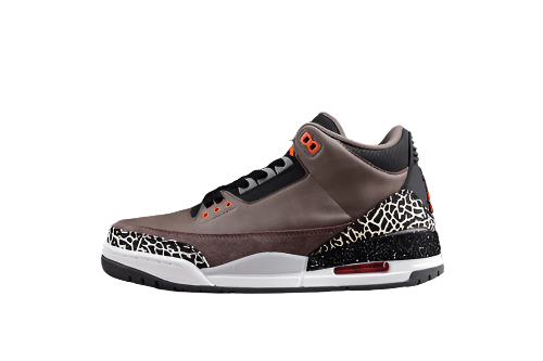 AIR JORDAN 3 RETRO NOIR/ORANGE/MARRON/BLANC