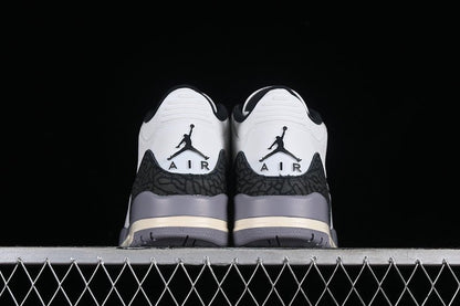 AIR JORDAN 3 RETRO CEMENT GREY WHITE/GREY/BLACK