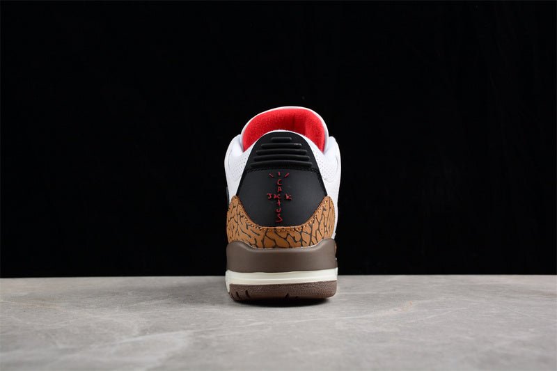 AIR JORDAN 3 RETRO HIGH OG AJ3 BLANC/MARRON/NOIR