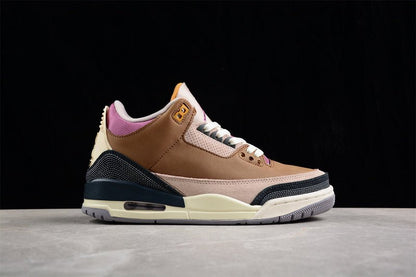 AIR JORDAN 3 RETRO SE ARCHAEO MARRON/GRIS FUMÉ FONCÉ/PIERRE FOSSILE