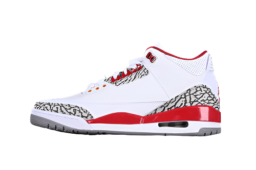 AIR JORDAN 3 SE DENIM BLANC/GRIS/ROUGE