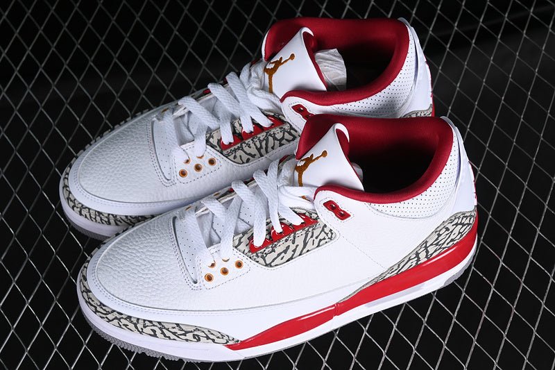 AIR JORDAN 3 SE DENIM BLANC/GRIS/ROUGE