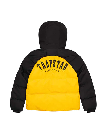 Doudoune Trapstar Irongate Arch AW23 - Jaune / Noir