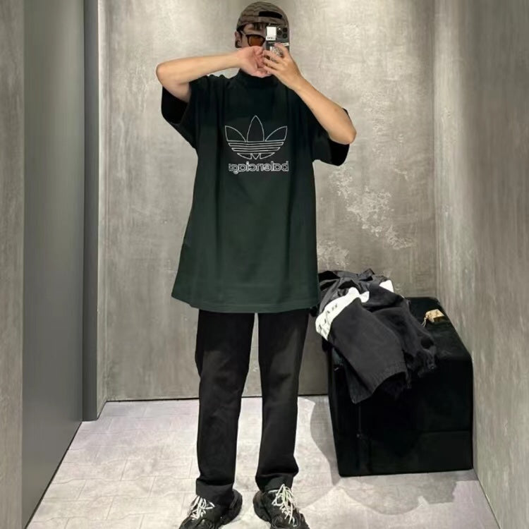 T-shirt Balenciaga avec logo Adidas