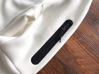 Sweat à capuche Nike Tech Fleece blanc