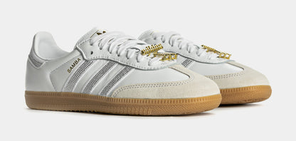 Samba OG Rhinestone Womens Lifestyle Shoes (White/Silver)