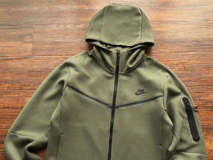 SWEAT À CAPUCHE NIKE TECH FLEECE x VERT ARME